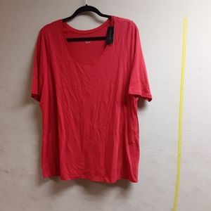 Red Lane Bryant Tshirt